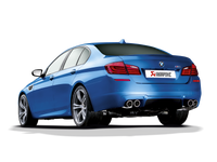 Thumbnail for Akrapovic 11-17 BMW M5 (F10) Evolution Line Cat Back (Titanium) (Req. Tips)