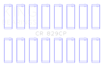 Thumbnail for King IHC/FORD 420CI 6.9L / 445CI 7.3L 16V (Size Standard) Connecting Rod Bearing Set