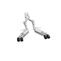 Thumbnail for MagnaFlow SYS Cat-Back 2015-2017 Cadillac CTS-V 6.2L Quad 4in Carbon Fiber Tips