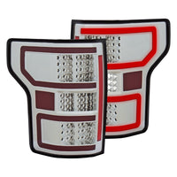 Thumbnail for ANZO 18-19 Ford F-150 LED Taillights Chrome