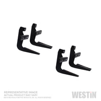 Thumbnail for Westin 2011-2018 Dodge/Jeep Durango Running Board Mount Kit - Black
