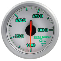 Thumbnail for Autometer Airdrive 2-1/6in Oil Temp Gauge 100-300 Degrees F - Silver