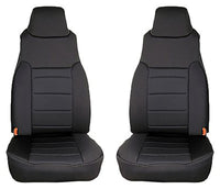Thumbnail for Rugged Ridge Neoprene Front Seat Covers 97-02 Jeep Wrangler TJ