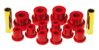 Thumbnail for Prothane 76-86 Jeep CJ5/CJ7 Front Spring & Shackle Bushings - Red