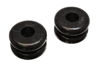 Thumbnail for Energy Suspension 2-1/4in Tall x 3-9/16in Dia Black Coil Spring Damper Donuts (Set of 2)