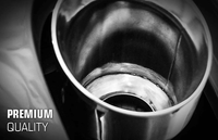 Thumbnail for MagnaFlow Tip Stainless Double Wall Round Dual Outlet Polish 3in DIA 2.25in Inlet 9.75in Len (qty 2)