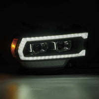 Thumbnail for AlphaRex 19-21 Ram 2500 PRO-Series Projector Headlights Plank Style Black w/Activation Light