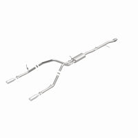 Thumbnail for Magnaflow 14 Chevy Silverado V8 5.3L CC/EC Cab Dual Split Rear Exit Stainless Cat Back Perf Exhaust