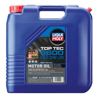 Thumbnail for LIQUI MOLY 20L Top Tec 6600 Motor Oil SAE 0W20