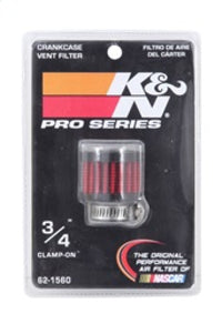 Thumbnail for K&N Clamp-On Crankcase Filter