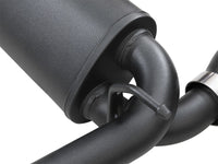 Thumbnail for aFe Rebel Series 2.5in 409 SS Axle-Back Exhaust w/ Black Tips 2018+ Jeep Wrangler (JL) V6 3.6L
