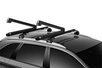 Thumbnail for Thule SnowPack Extender Slide-out Ski/Snowboard Rack (Up to 6 Pair Skis/4 Snowboards) - Black