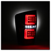 Thumbnail for Spyder 16-17 Toyota Tacoma LED Tail Lights - Black Smoke (ALT-YD-TT16-LED-BSM)
