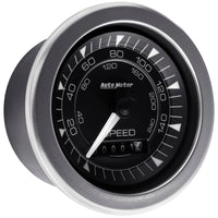 Thumbnail for Autometer Chrono 3-3/8in 160MPH Electric Programmable Speedometer Gauge