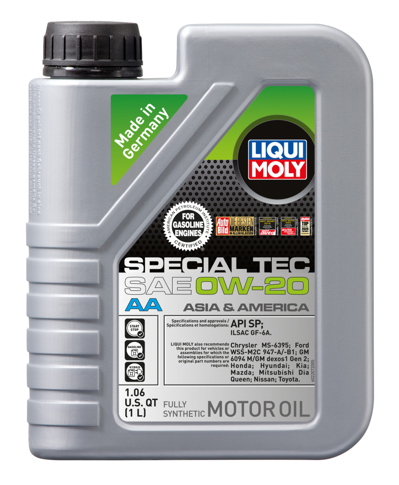 LIQUI MOLY 1L Special Tec AA Motor Oil SAE 0W20
