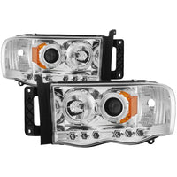 Thumbnail for Spyder Dodge Ram 1500 02-05/Ram 2500 03-05 Projector Headlights LED Halo LED Chrm PRO-YD-DR02-HL-C