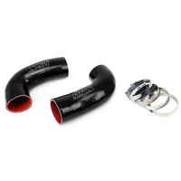 Thumbnail for HPS Silicone Post MAF Dual Air Intake Tubes Kit Black 5.0L V8 for BMW 98-03 M5 E39
