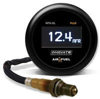 Thumbnail for Innovate MTX-OL PLUS Wideband Digital Air/Fuel Ratio OLED Gauge Kit 8ft w/O2 Sensor