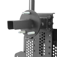 Thumbnail for Go Rhino 08-22 Jeep Wrangler JL/JLU Body Mount Spare Tire Carrier - Tex. Blk