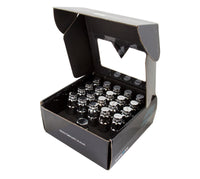 Thumbnail for NRG 700 Series M12 X 1.25 Steel Lug Nut w/Dust Cap Cover Set 21 Pc w/Locks & Lock Socket - Silver