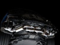 Thumbnail for AWE Tuning 2020 Chevrolet Corvette (C8) Touring Edition Exhaust - Quad Diamond Black Tips