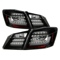 Thumbnail for Spyder Honda Accord 2013-2015 4DR LED Tail Lights - Black ALT-YD-HA13LED-LED-BK