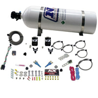 Thumbnail for Nitrous Express BMW EFI All Dual Nozzle Nitrous Kit (50-300 HP) w/15lb Bottle