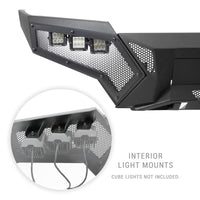 Thumbnail for Go Rhino 16-21 Tacoma Element Front Bumper w/ Power Actuated Hide-away Light Bar Mount Tex Black