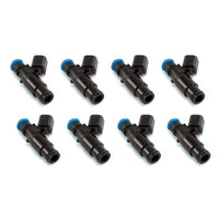 Thumbnail for Injector Dynamics 1340cc Injector - 48mm Length - 14mm Top - 14mm Black Bottom Adaptor (Set of 8)