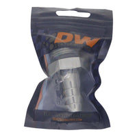 Thumbnail for DeatschWerks 10AN ORB Male to 1/2in Male Triple Barb Fitting (Incl O-Ring) - Anodized DW Titanium