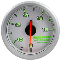 Thumbnail for Autometer Airdrive 2-1/6in Wideband Air / Fuel Gauge 10:1-17:1 ARF Range - Silver