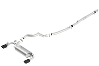 Thumbnail for Borla 16-18 Ford Focus RS 2.3L MT AWD ATAK Catback Exhaust w/ Black Chrome Tip