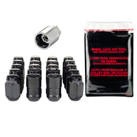 Thumbnail for McGard 5 Lug Hex Install Kit w/Locks (Cone Seat Nut) M12X1.5 / 13/16 Hex / 1.5in. Length - Black