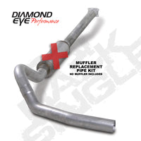 Thumbnail for Diamond Eye KIT 4in CB MFLR RPLCMENT PIPE SGL AL: 01-05 CHEVY/GMC 6.6L 2500/3500