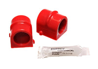 Thumbnail for Energy Suspension 04-06 Pontiac GTO 28mm Front Sway Bar Frame Bushing Set - Red
