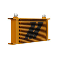 Thumbnail for Mishimoto Universal 19 Row Oil Cooler - Gold