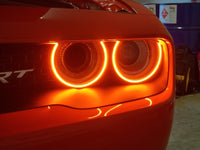 Thumbnail for Oracle 15-21 Dodge Challenger Dynamic Surface Mount Headlight Halo Kit - - Dynamic SEE WARRANTY