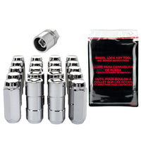 Thumbnail for McGard 5 Lug Hex Install Kit w/Locks (Cone Seat Nut) M14X2.0 / 13/16 Hex / 2.25in. Length - Chrome