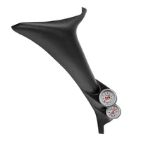 Thumbnail for Autometer 99-07 Ford Powerstroke/SD Black Dual Pillar Ultra-Lite Gauge Kit
