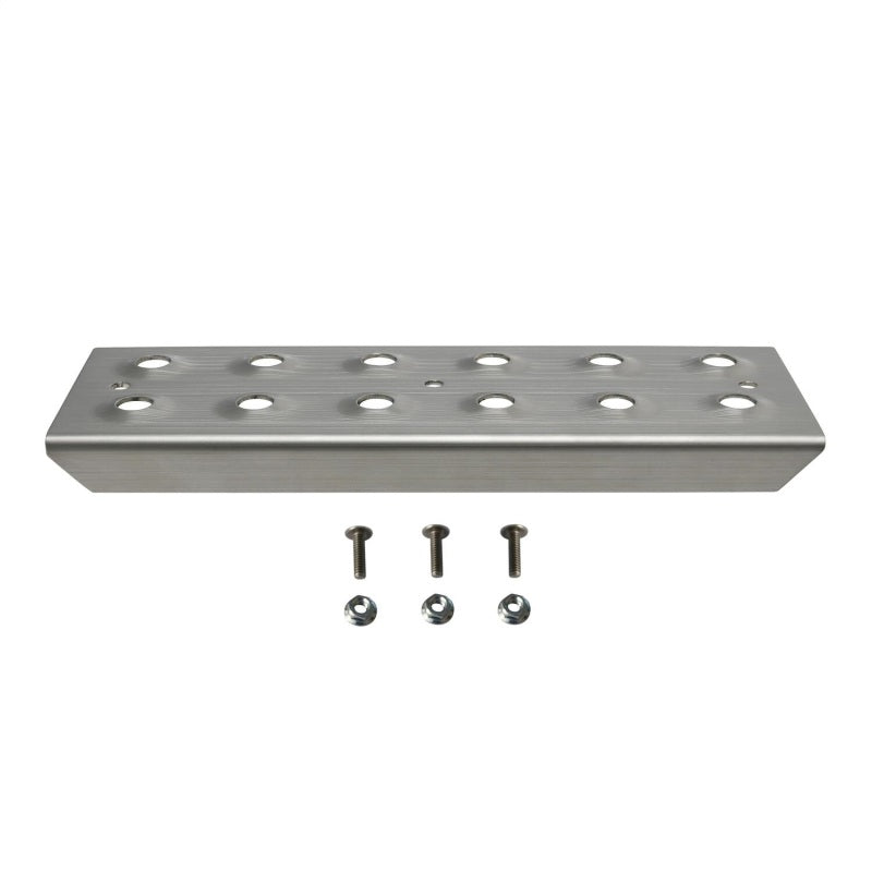 Westin Replacement HDX Stainless Drop Step Plate Kit 6in. w/Screws (Set of 2) - SS