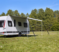 Thumbnail for Thule Hold Down Side Strap Kit for HideAway Awnings (Works w/Thule Panels) - Black/Silver