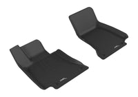 Thumbnail for 3D MAXpider 2017-2019 Mercedes-Benz E-Class Sedan W213 Kagu 1st Row Floormat - Black