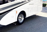 Thumbnail for Gibson 16-22 Ford F53 Chassis  6.8L / 7.3L 3.5in Cat-Back Single Exhaust - Stainless