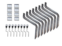 Thumbnail for Lund 92-00 Chevy CK Crew Cab EZ Running Board Mounting Bracket Kit - Brite