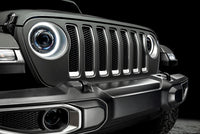 Thumbnail for Oracle Oculus BiLED Projector Headlights for Jeep JL/Gladiator JT  Satin Silver 5500K SEE WARRANTY