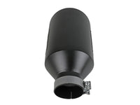 Thumbnail for aFe Power MACH Force-Xp 409 Stainless Steel Clamp-on Exhaust Tip Black