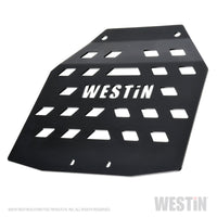 Thumbnail for Westin/Snyper 18-21 Jeep Wrangler JL Transfer Case Skid Plate - Textured Black