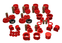 Thumbnail for Energy Suspension 90-96 Nissan 300ZX Red Hyper-Flex Master Bushing Set (Sway bar end link bushings a