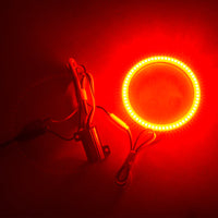 Thumbnail for Oracle Jeep Wrangler 07-17 LED Waterproof Turn Signal Halo Kit - Amber SEE WARRANTY