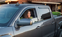 Thumbnail for Lund 13-17 Ford Fusion Ventvisor Elite Window Deflectors - Smoke (4 Pc.)